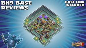 *POSSIBLY THE GREATEST* Builder Hall 9 (BH9) Base - With BH9 BASE LINK - Clash of Clans by Sir Moose Gaming