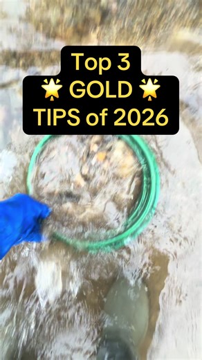Top 3 GOLD prospecting tips 2026 #goldpanning #goldprospecting #modernpanner #outdoors #gold