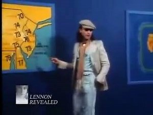 In 1975, John Lennon appeared on a local news channel in Philadelphia and delivered the weather. Credit: The Key | Consequence