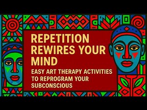 "Repetition Rewires Your Mind: Easy Art Therapy Activities to Reprogram Your Subconscious"