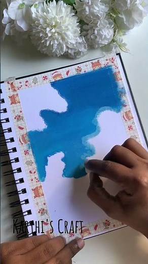 Easy Cloud Drawing ☁️#shortsfeed #shortsvideo #drawingtamil #tutorial #oilpastel