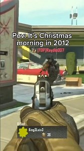 What Christmas break looked like in 2012 🥹 #codnostalgia #blackops2 #bo2 #callofduty