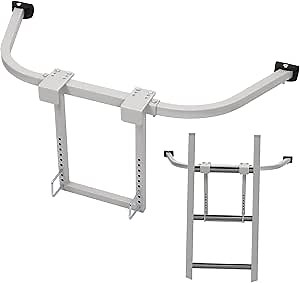 Ladder Stabilizer Accessory for Roof Gutter with Stand, 440lb Heavy Duty Wall Safety Ladder Extension Standoff Stabilizer, Wing Span/Wall Ladder Standoff