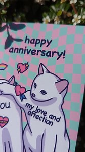 Funny Anniversary Card | Cat Meme | Happy Wedding or Dating Anniversary! | Cute Gift for Husband, Wife, Boyfriend, Girlfriend, Her, Him | A6 - Etsy