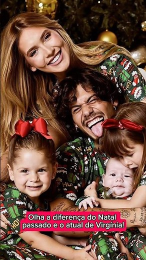 Look at the difference between last Christmas and this Christmas in Virginia!