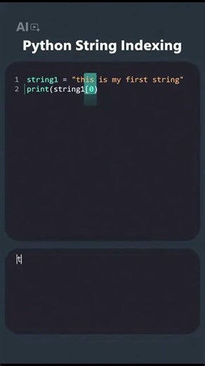 How to Extracts Individual Characters? #codingforbeginners #python