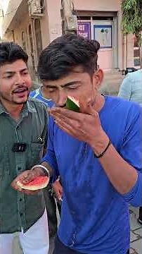 पूरा तरबूज खा के खत्म करो 10000 ले जाओ