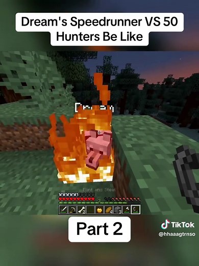 Dream's Epic Speedrun Against 50 Hunters