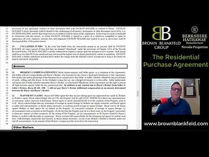 Residential Purchase Agreement Explained