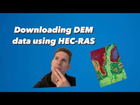 HEC-RAS - Downloading DEM data through RAS-mapper