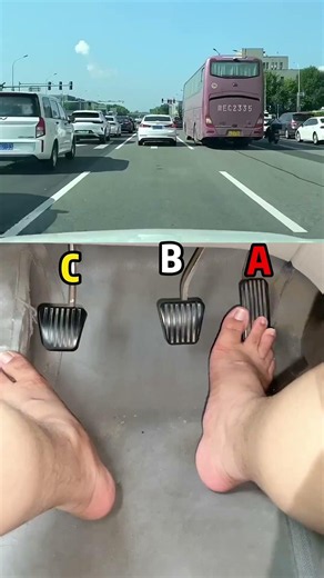 Do You Know What A, B & C Pedals Mean? 🚗 #drivingreview