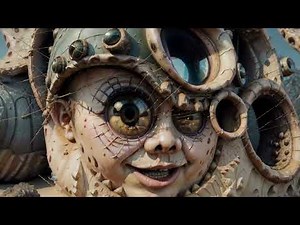 Trippy surreal infinity zoom 4k