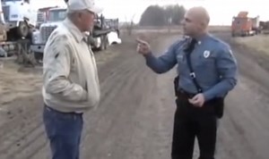 Kansas State Patrol Employee Removes Man from Own Property | Cop Block