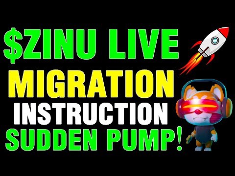 ZOMBIE INU MIGRATION (INSTRUCTION) ZINU MIGRATION TO V2 AND SUDDEN PUMP!