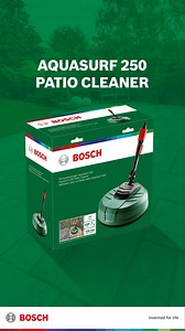 The Bosch AquaSurf Patio Cleaner delivers fast, streak-free cleaning with ease. From patios to driveways, experience effortless control and powerful results! Shop Now: https://www.amazon.in/stores/page/65C5D8E5-CD54-4D7A-B675-E931910C0207?ingress=0&visitId=90d78245-8ca4-4ff9-8386-420925d6927a&channel=FBHome #AquaSurf250 #PatioCleaner #BoschPatioCleaner #Aquatak #PressureWasherAccerssories #BoschHomeAndGarden #Bosch | Bosch DIY and Garden India