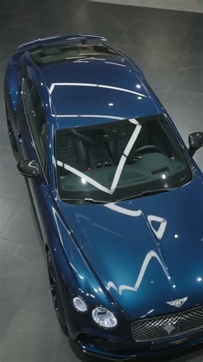 Bentley Continental GT — Deep Blue Wrap Reveal 🔥