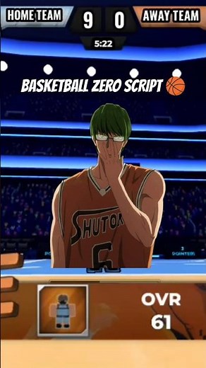 Basketball Zero Whole Perfect Court Shot?! 🏀 #robloxscripts #roblox #basketball