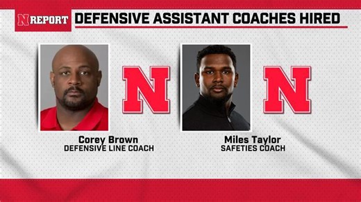 Nebraska football hires defensive assistant coaches