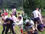 Young hooligans meet in woods for organised brawl after derby