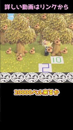【あつ森】≪困惑💦≫金の成る木検証20000ベル #どうぶつの森 #あつ森#ゆっくり実況