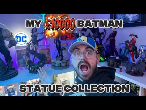 My £10,000 Batman Statue Collection