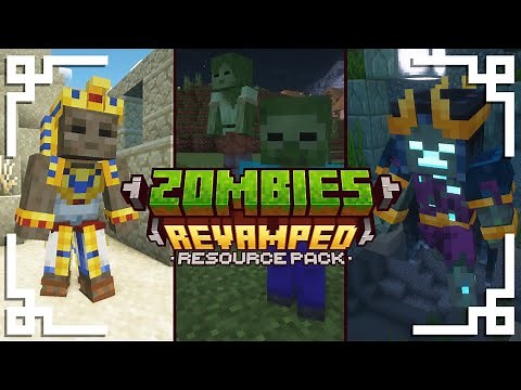 What if Minecraft Zombies had MORE VARIANTS? | AL's Zombies Revamped resource pack