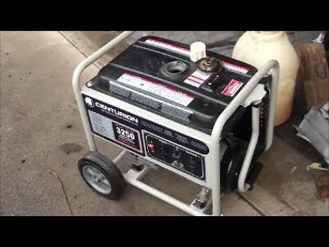 COMMON Problem: Newer GENERAC Generator Centurion 3250. Won't Start after STORAGE