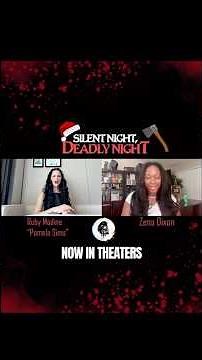 Ruby Modine talks about SILENT NIGHT, DEADLY NIGHT, her role as Pamela & more! #horrorfilm #horror