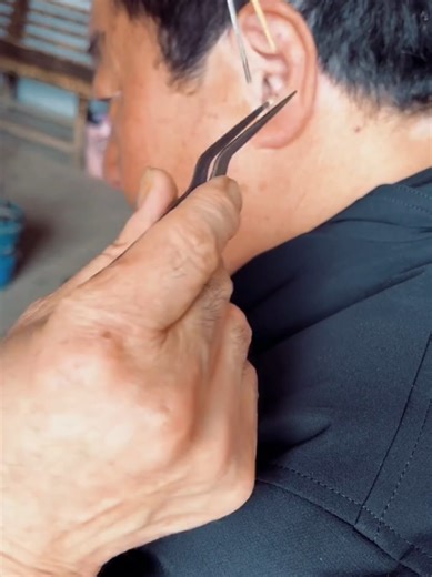 Pulled will found #earwax | wax