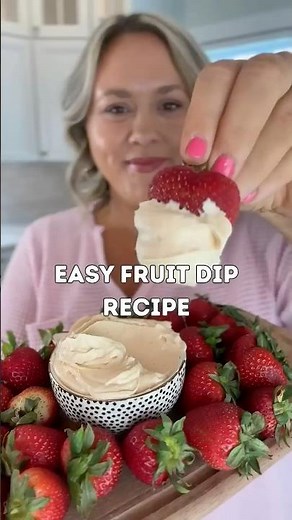 Greek Yogurt Peanut Butter Fruit Dip