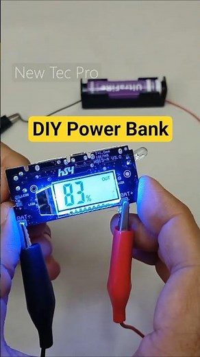 2-Port USB Lithium Battery Charger & Power Bank Module | DIY