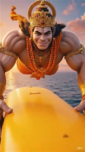 Sankat se bacha Rahe Hain bacchon ki school bus ko Hanuman Ji#hanumanbhajan #love #feed #shorts