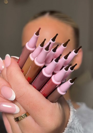 AD NEW lip liner stain 🚨💋💄 @nyxcosmetics_uk available in 12 shades!!! exclusively on tiktok shop✨✨ #makeup #liplinerstain #lipcombo #nyxcosmetics_uk #liplingeriepartner