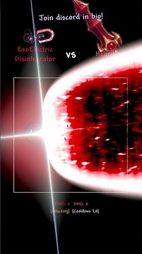 ExoElectric Disentegrator VS Hellkite #simulation #satisfying #shorts #terrariasimulations
