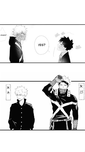 bkdk then and now version 🥰 #manga #mha #trendingshorts