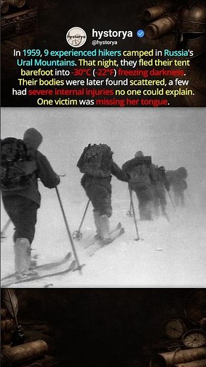 The 9 Hikers Gone Missing ✨ #darkhistory #hiddenhistory