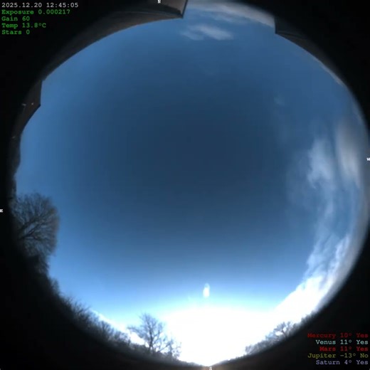 2025-12-20 [40 secs] [4K] 40s Cloud Timelapse Stunning Timelapse, Sunrise to Sunset in Beautiful 4K