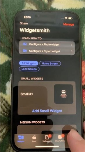 Widgetsmith мод на iPhone 📲