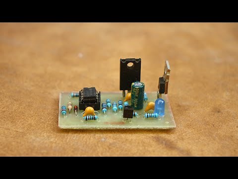 The simplest soldering station on T12 tips