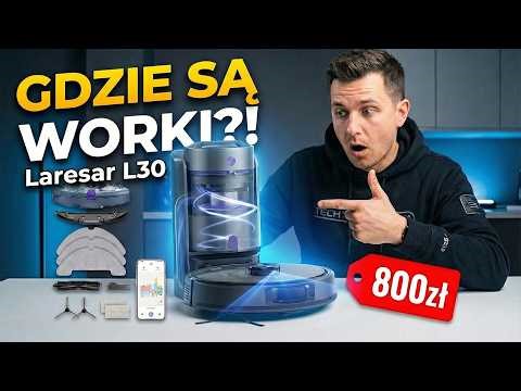 TEN ROBOT to HIT za 800zł?! 😳 Laresar L30 – bezworkowa rewolucja!
