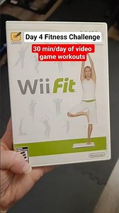 Wii Fit aerobics workout complete ✅ low impact but fun #fitnesschallenge #wii #gamingfitness