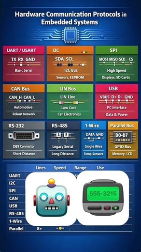 Top Embedded Communication Protocols You Must Know (Beginner Guide)