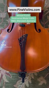 Wenzel Fuchs Guarnerius Model Cello, 1965, Eltersdorf, Germany