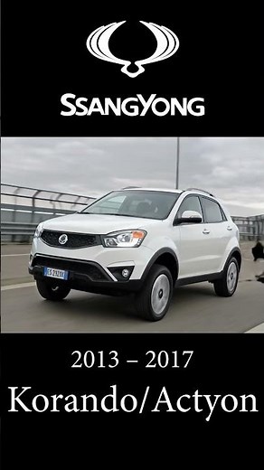 SsangYong Korando Evolution (1988–Today) ⚡ From Off-Road to Electric!
