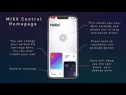 Mixx Control App - How to guide