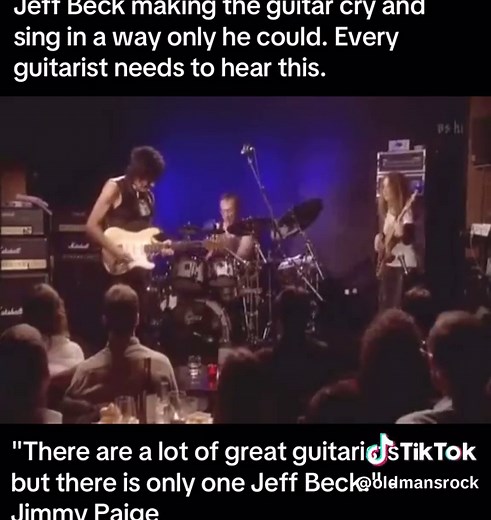 Jeff Beck Live Performance of 'Cause We've Ended as Lovers