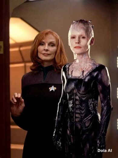Dr. Crusher vs. The Borg Queen: A Comparison