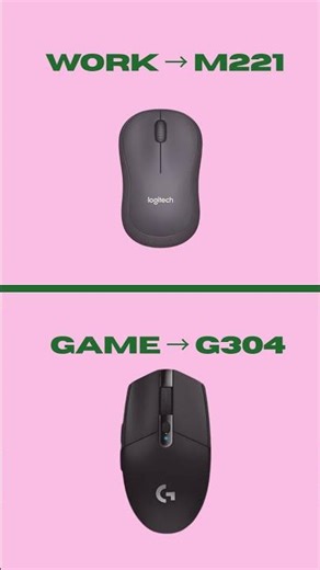 Budget Logitech Mouse: M221 vs G304 🖱️ Work or Gaming? | ITshoper