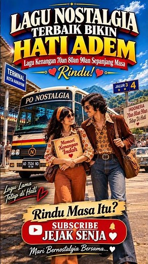 🎵 Rindu! Lagu Nostalgia Terbaik Bikin Hati Adem TEMBANG KENANGAN 70an 80an 90an #musiknostalgia