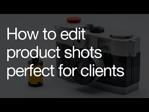 How to process and retouch product photography in Lightroom